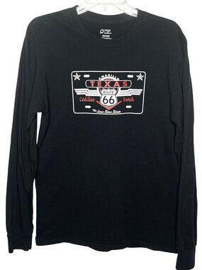 Port & Company Unisex T-shirt Amarillo, Texas The Cadillac Ranch Route 66 Size M